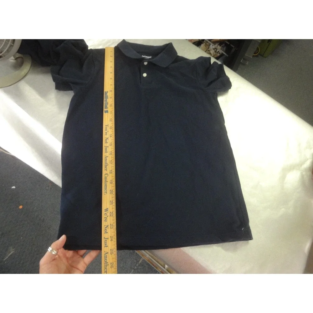 2 lot Old navy XL 14-16 navy school uniform shirt tops unisex boys girls‎ NWT